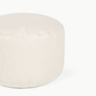 Pinstripe@circle pouf detail image