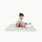 Rook / Square@little girl playing on padded mat