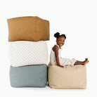 Amalfi / Square@Spring Summer 2024 pouf collection