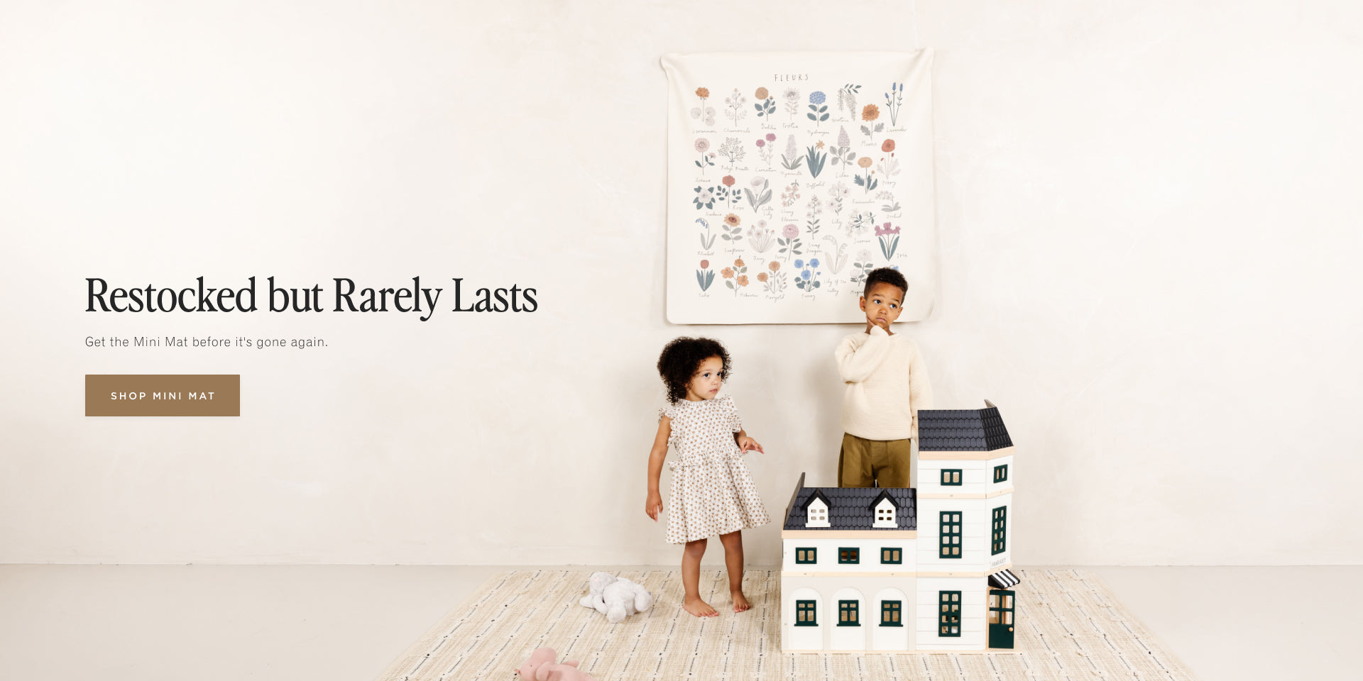 Restocked but Rarely Lasts. Get the Mini Mat before it's gone again. [SHOP MINI MAT]
