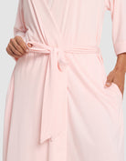 Blossom@woman wearing a blossom cozy earth robe
