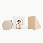 Tulle • Untanned • Millet • Ivory@kid playing on the tulle block playset