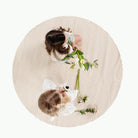 Bloom (on sale) / Circle@Overhead of Kids playing on the Bloom Midi Circle Mat