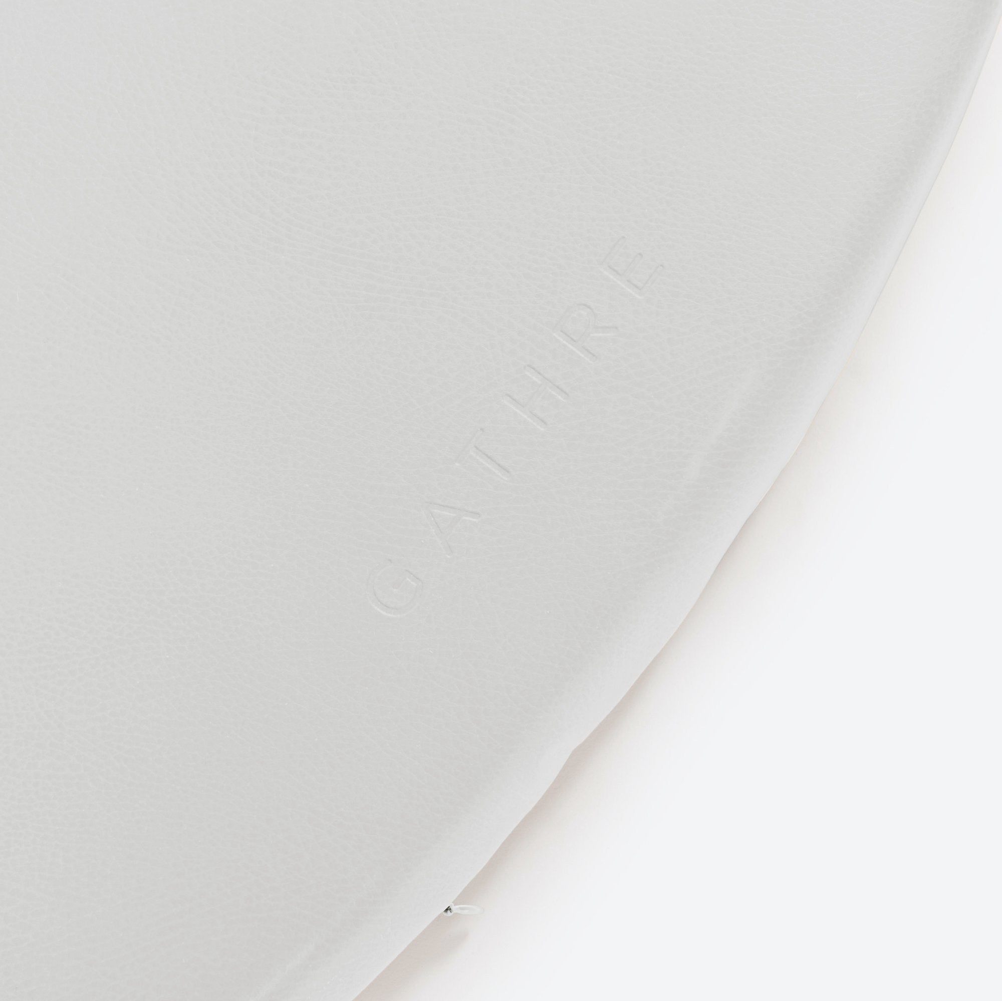 Pewter (on sale)@gathre deboss on pewter padded midi circle