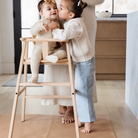 Terra (on sale)@Terra Mini Mat under highchair with little girls
