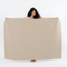 Ember (on sale) / 6 Foot@woman holding ember tablecloth