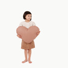 Sienna (on sale)@little girl holding heart pillow