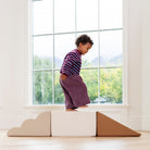 Ivory • Millet • Camel@toddler playing on mini climber