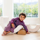 Ivory • Millet • Camel@toddler playing on the mini climber