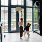 Ivory@Doorway basketball hoop designed for indoor play at home