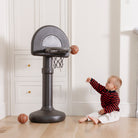 Raven@Modern basketball hoop for toddlers styled in a home play space