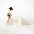 Graph@Kid playing on the Graph Block Playset