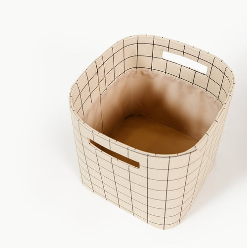 Small Storage Bin, Fabric Storage Basket