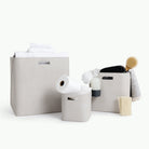 Gull (on sale)@Gull Storage Bins full of cleaning supplies + linens 