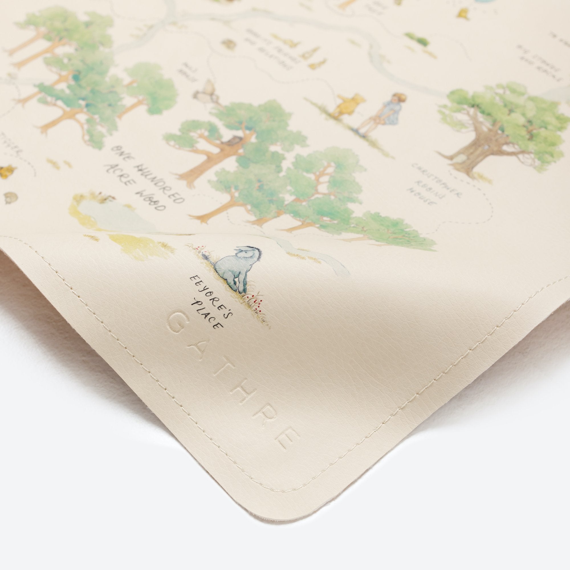 Hundred Acre Wood (on sale)@Gathre deboss on the Hundred Acre Wood Micro Mat
