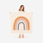 Rainbow (on sale)@Woman holding the Rainbow Mini Mat