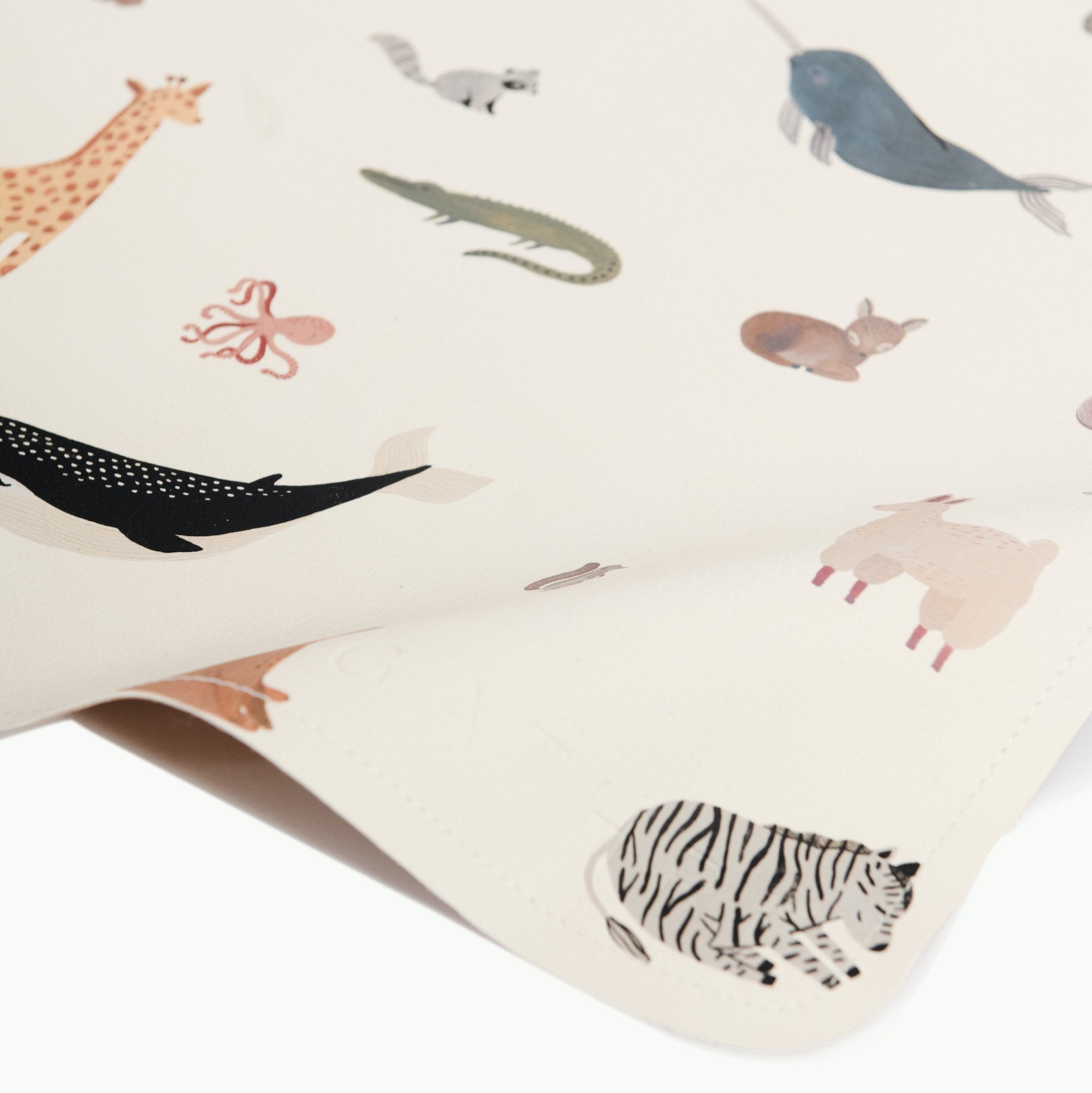 Menagerie (on sale)@Gathre deboss detail on the Menagerie Midi+ Mat