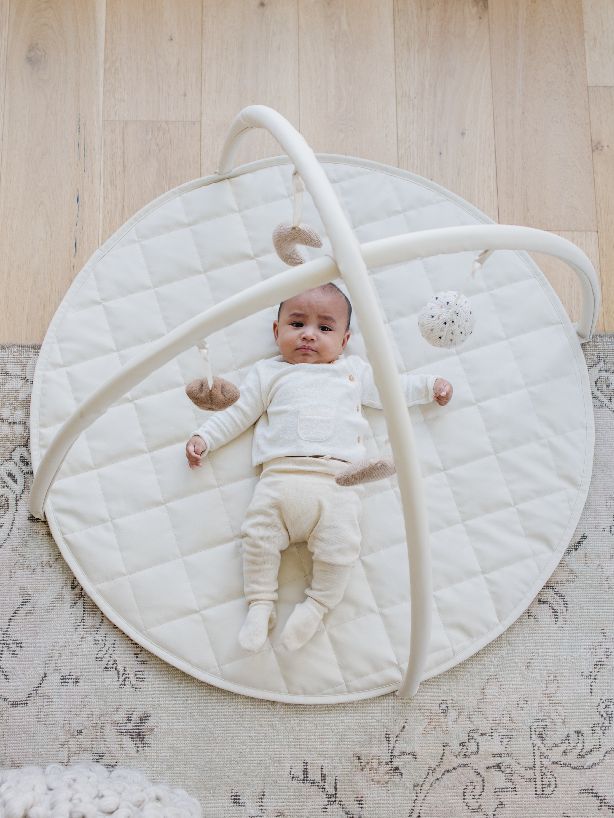 Baby on the Baby Activity Gym