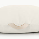 Blanc (on sale) / Square@Handle detail on the Blanc Square Mini Floor Cushion
