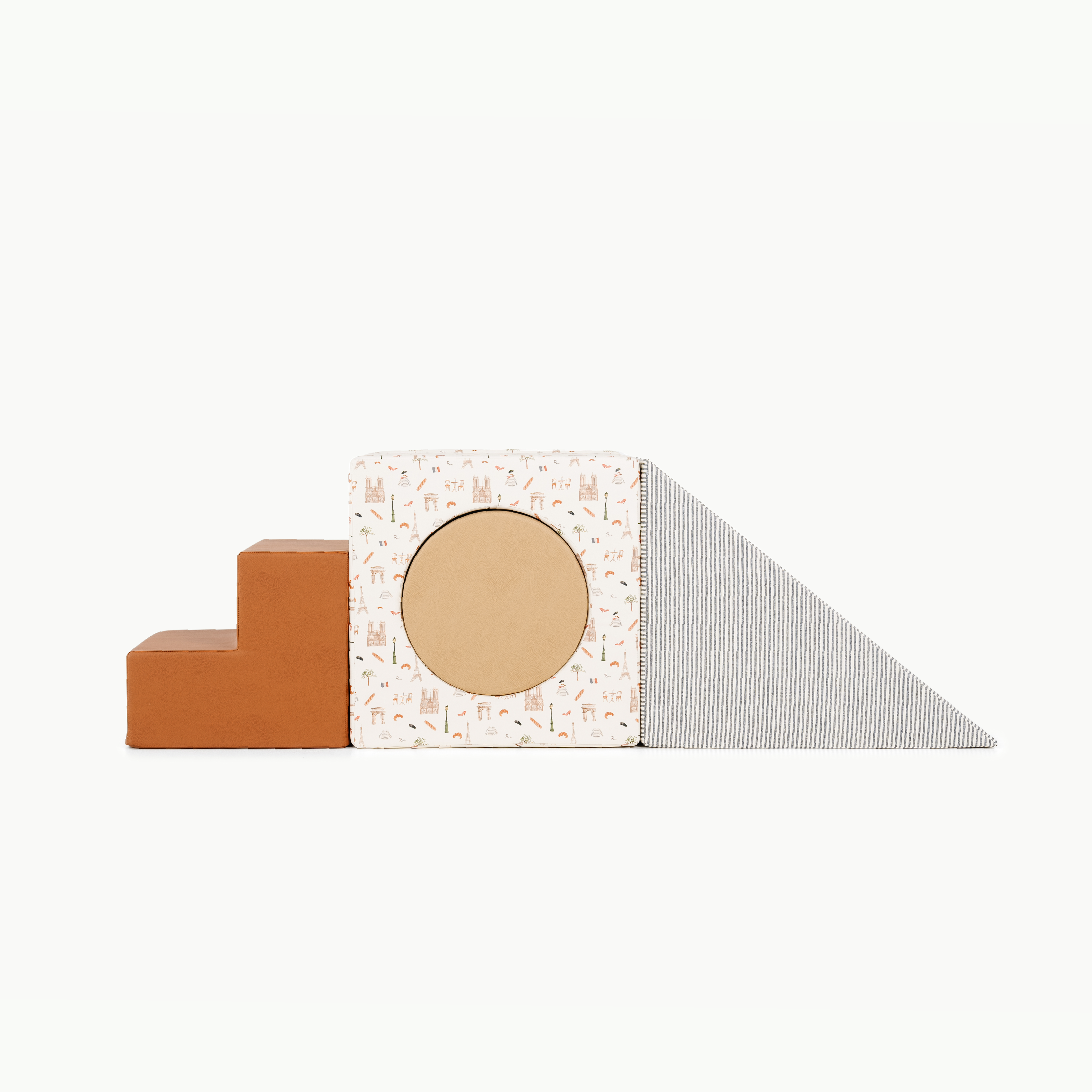 Paris • Wheat • Stone Stripe • Ginger@paris block playset