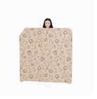 Peony (on sale) / Square@woman holding up the sienna midi circle mat