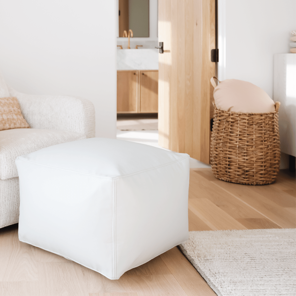 Bloom (on sale) / Square@Square Pouf in a home
