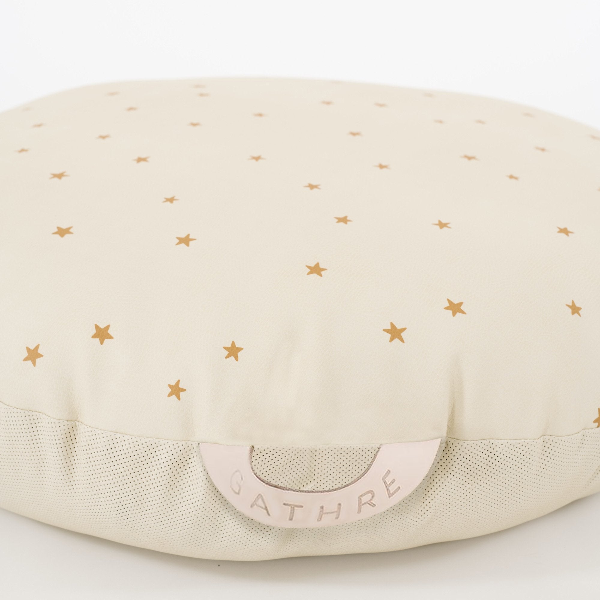 Stars (on sale) / Circle@Handle detail on the Stars Circle Floor Cushion