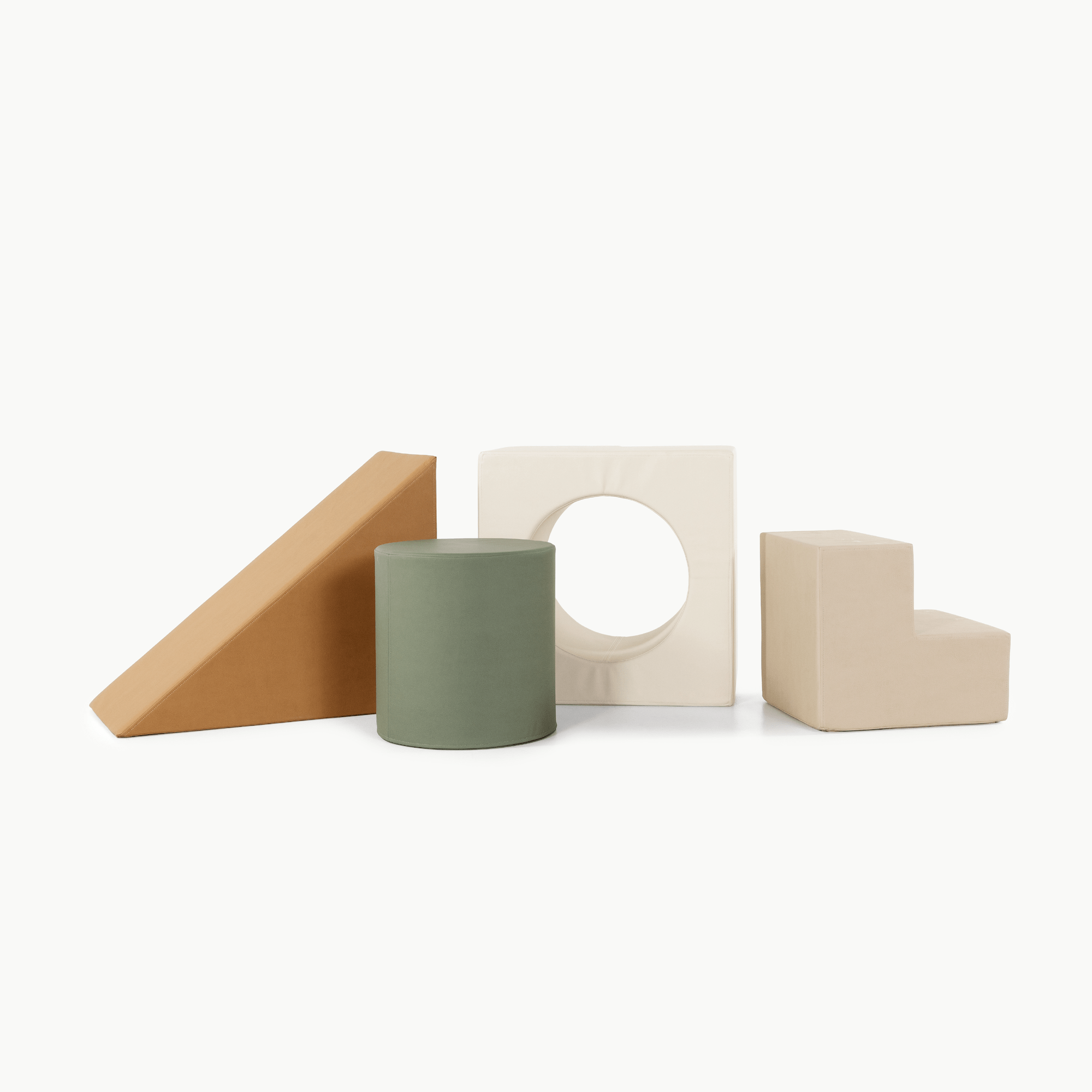 Camel • Ivory • Thyme • Millet@Thyme Block Playset