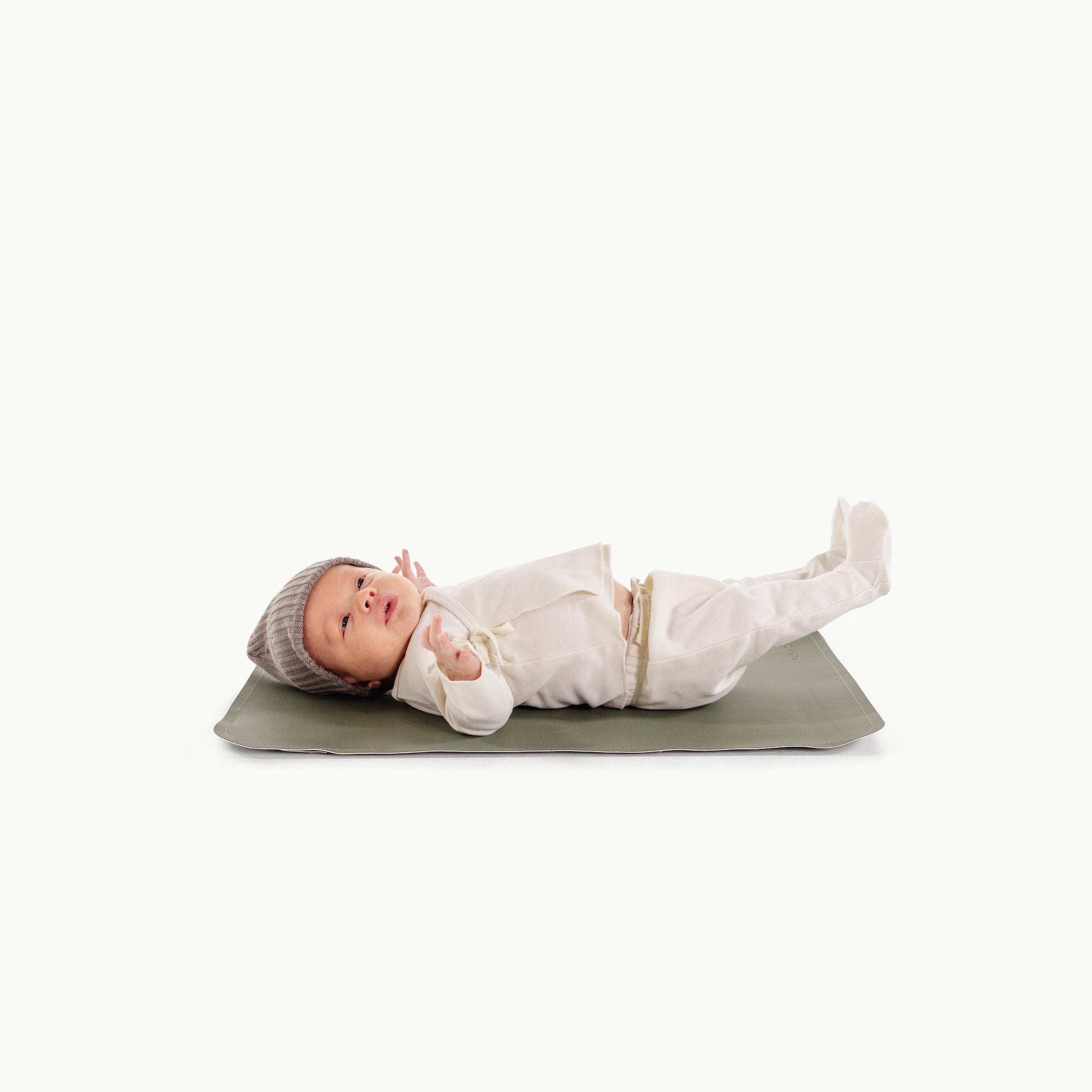 Thyme@Baby laying on the Thyme Micro Mat