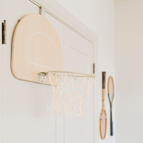 Ivory@Doorway basketball hoop designed for indoor play at home