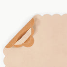 Untanned Scallop (on sale)@Hanging tab detail on the Untanned Scallop Midi Mat