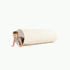 Wool (on sale)@toddler crawling through wool tunnel