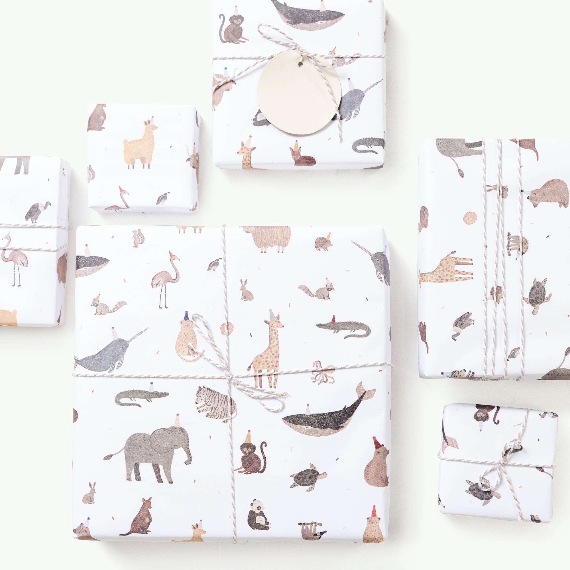 Menagerie (on sale)@gifts wrapped in menagerie gift wrap