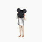 Raven (on sale)@Kid holding the Raven Mickey Mouse Pillow