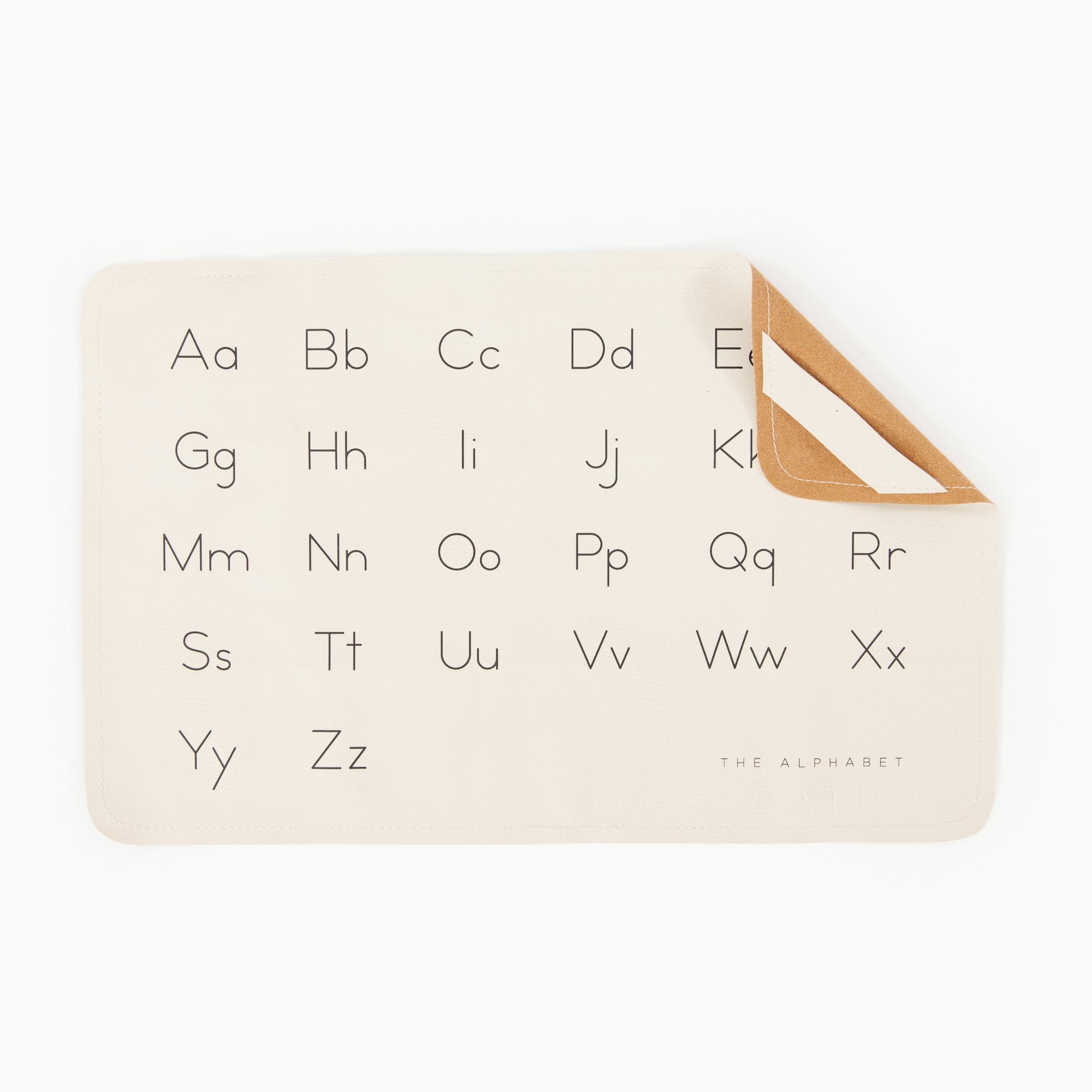 Alphabet@Overhead of Alphabet Micro mat 