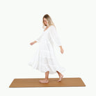 Camel (on sale)@Woman walking on the Large Camel Home Mat