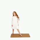 Camel (on sale)@KId standing on a Small Camel Home Mat