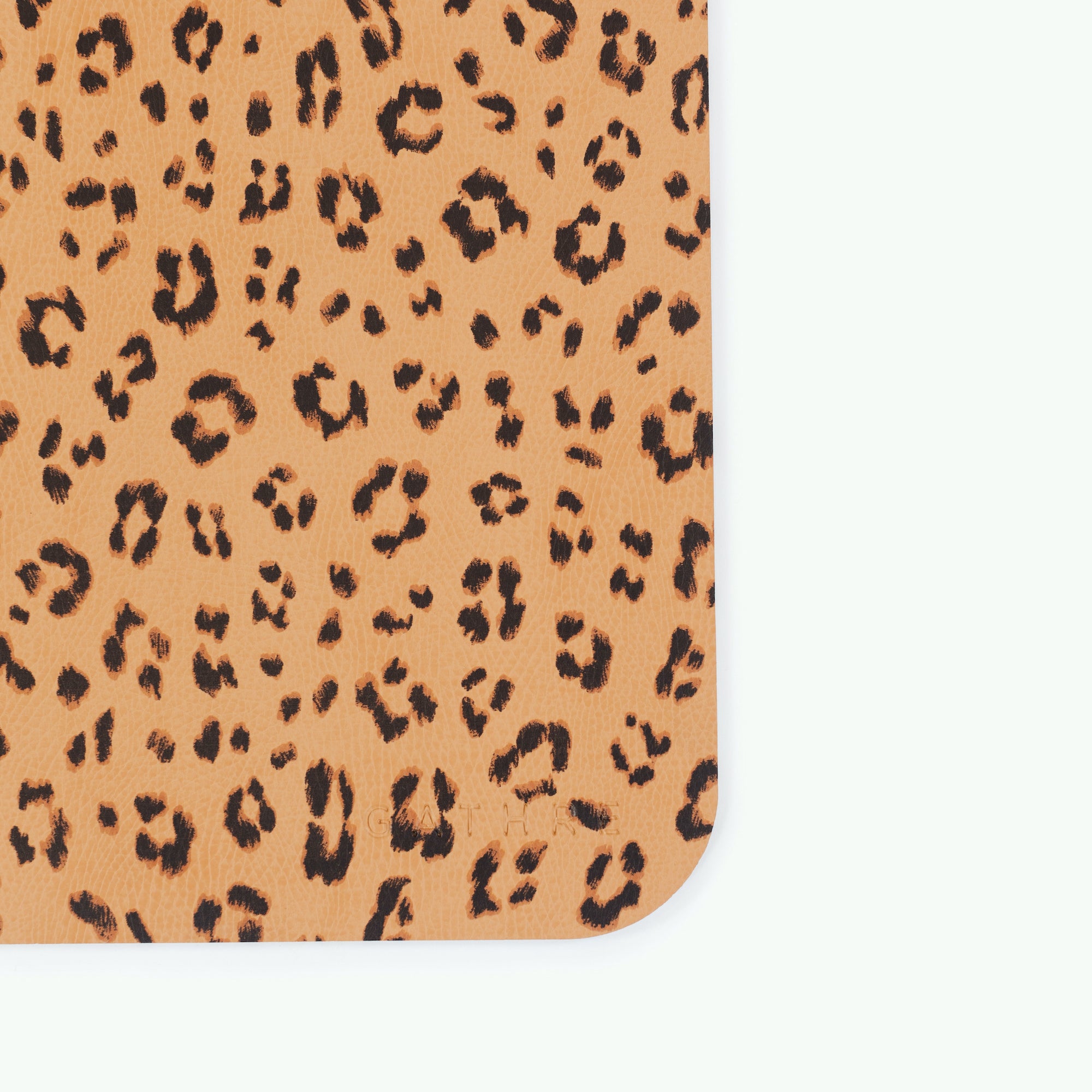 Leopard (on sale)@Gathre deboss on the Small Leopard Home Mat
