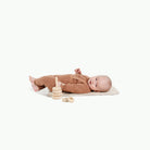 Ivory@Baby sitting on the Ivory Micro mat